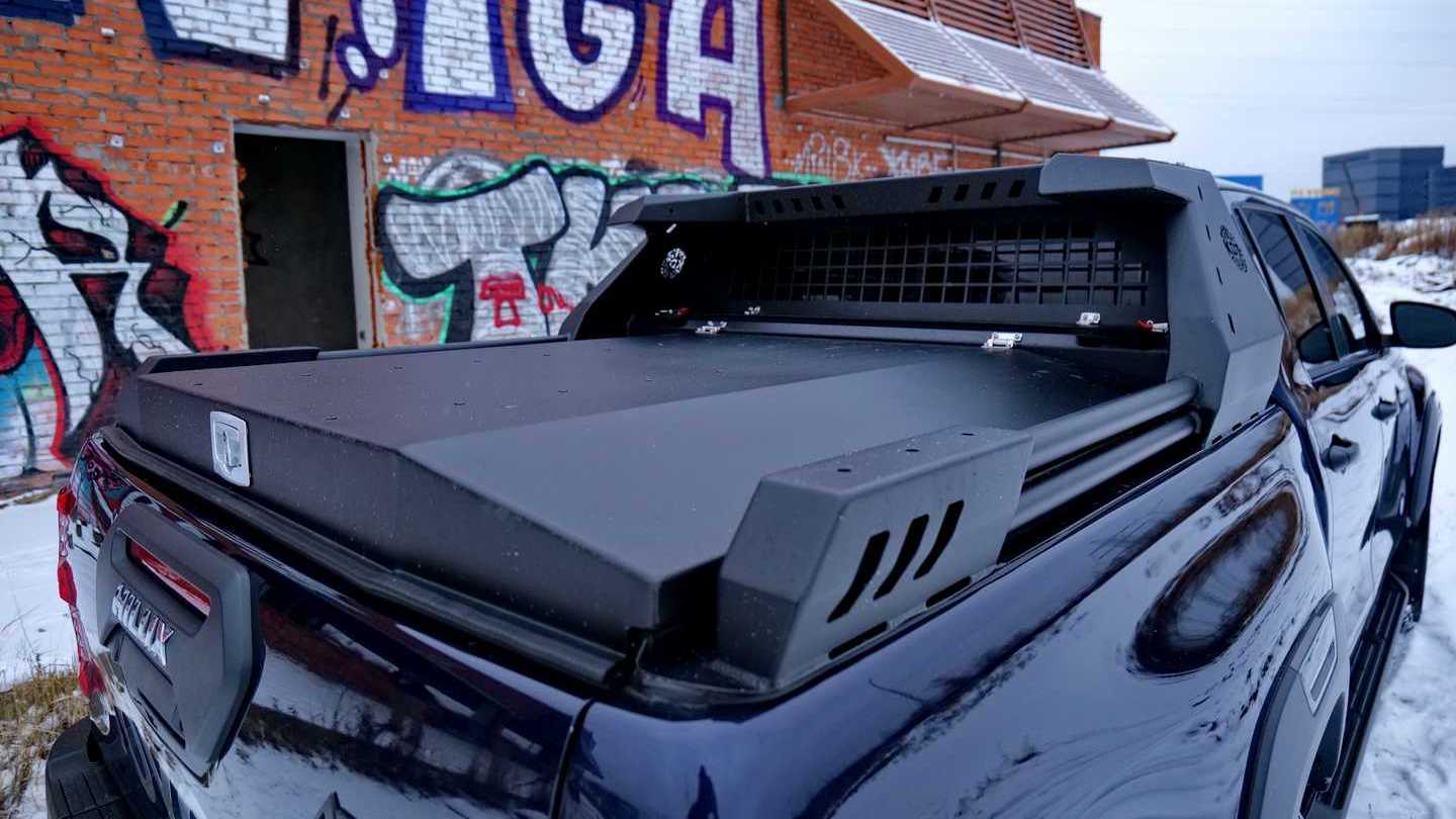 картинка Дуга многофункциональная алюминиевая - Toyota Hilux 15061L(2)