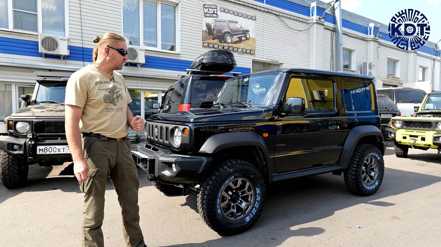 картинка Передний силовой бампер со скрытой установкой лебедки - Suzuki Jimny