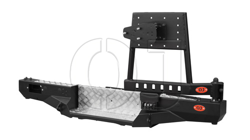 картинка Бампер задний УАЗ 2989, 3741, 3909, 2206, 3962 стандарт 03.101.22 OJ