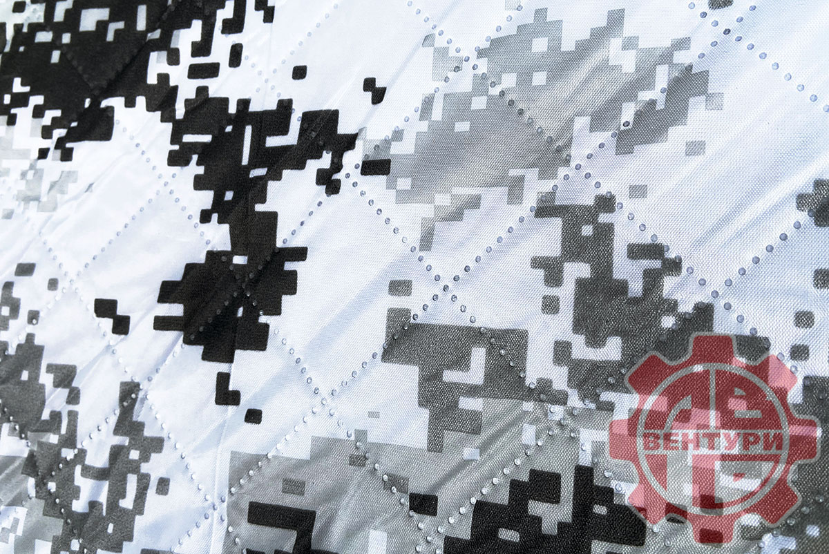 картинка Палатка зимняя Улов КУБ утепленная., пиксель-зима 200*200*210см.