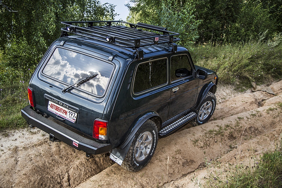 картинка Бампер задний РИФ ВАЗ Нива с фаркопом