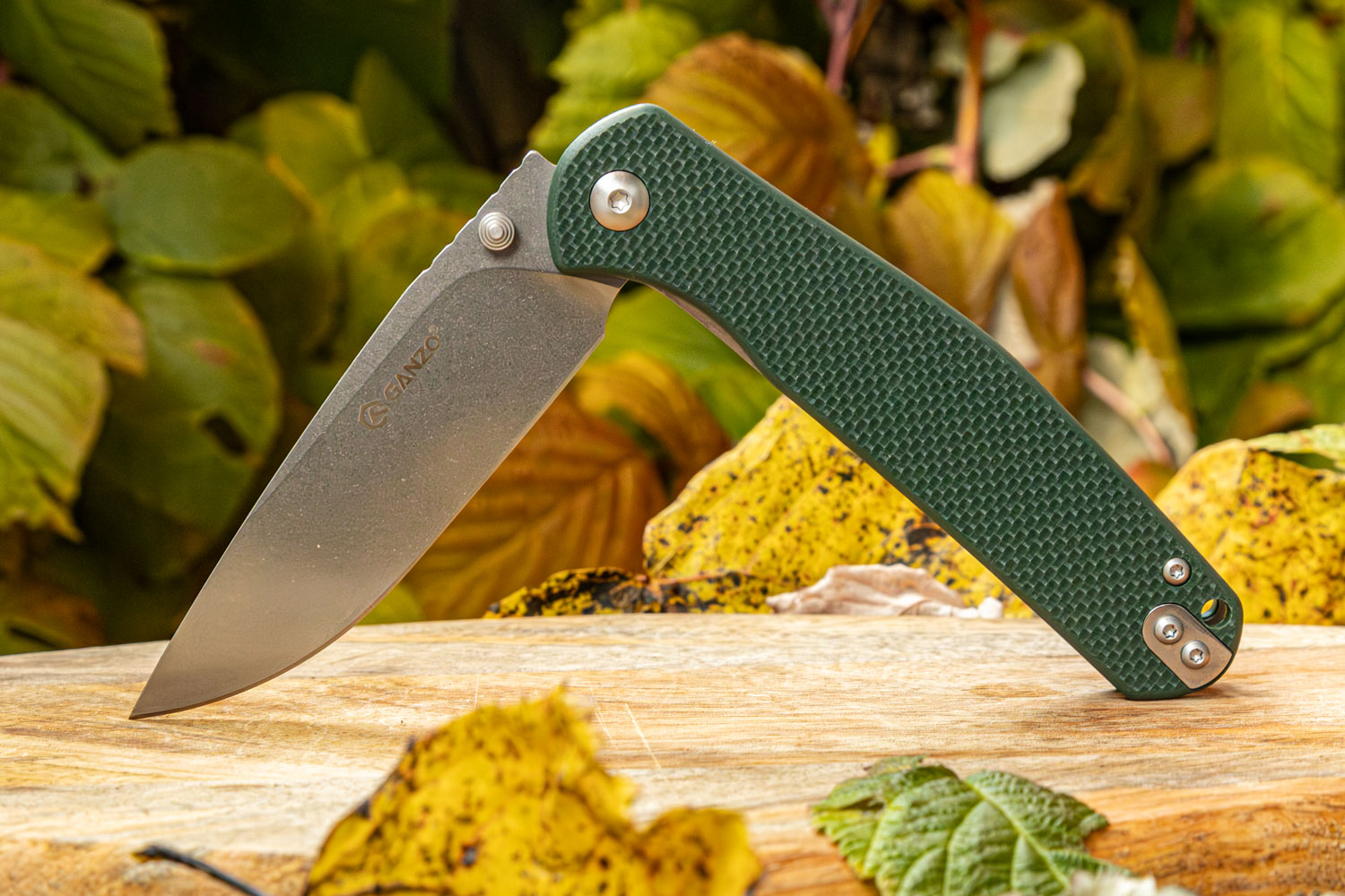 Нож складной Ganzo G6804-GR зеленый