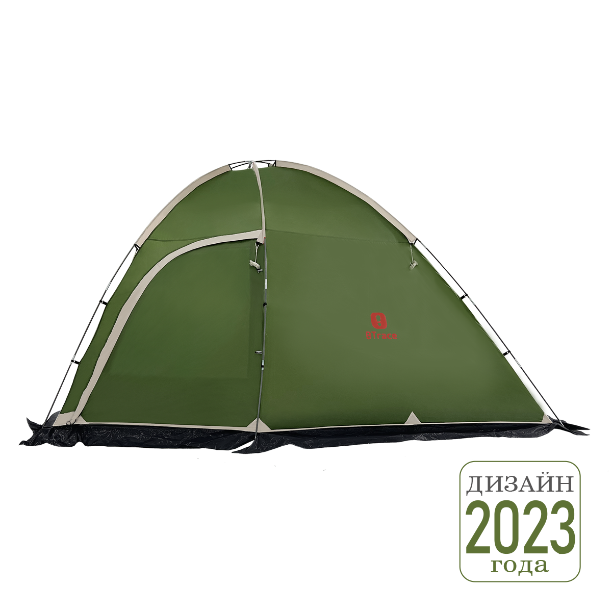 картинка Палатка BTrace DOME 4 Кемпинг 2-х слойная, 4-х местная