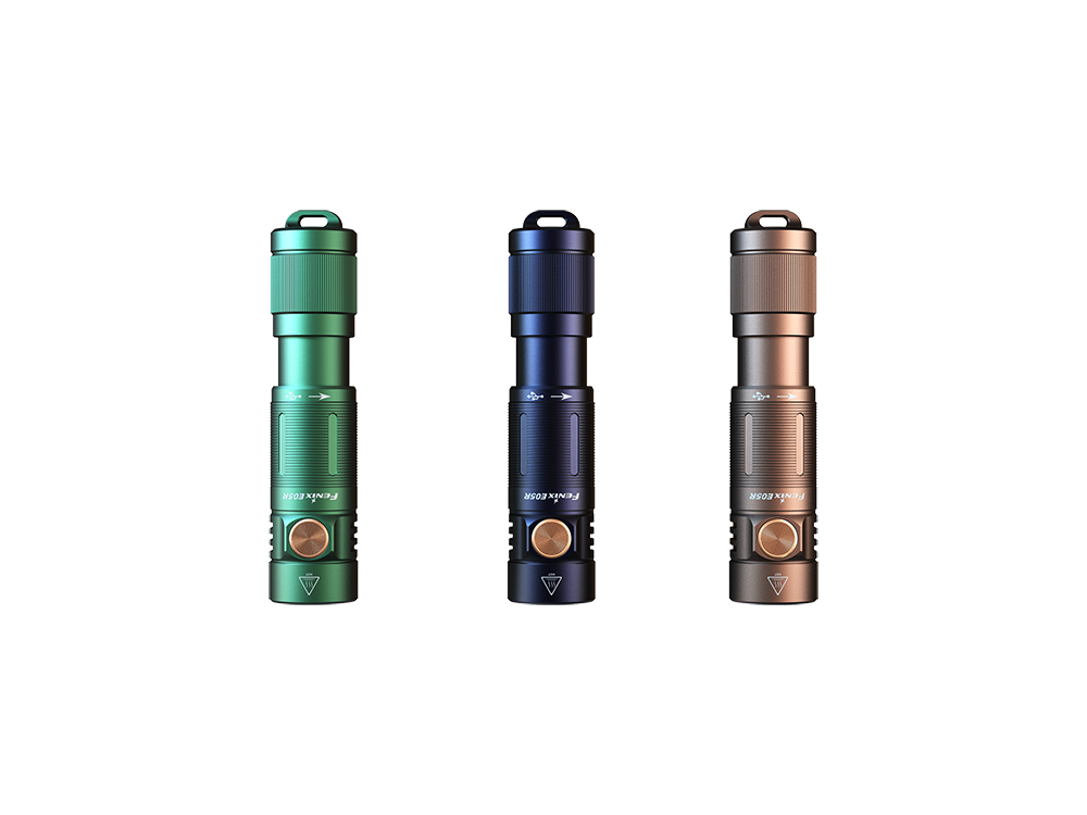 картинка Фонарь Fenix E05R зелёный 400 люмен