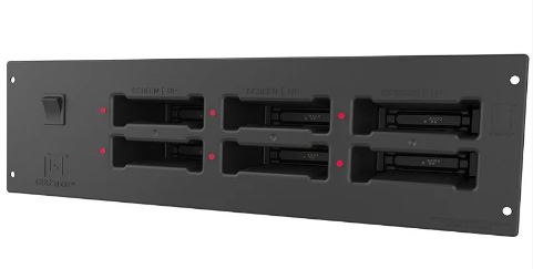 6-портовый зарядный модуль GDS® для телефонов IntelliSkin® в шкафах
