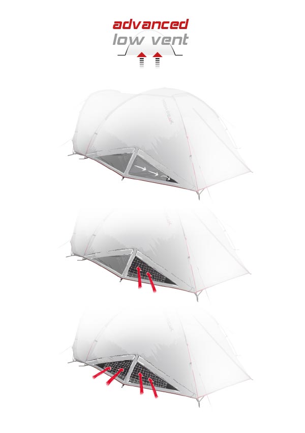 картинка Палатка High Peak Alfena 3 nimbus grey, 410x200x130 (Серый)