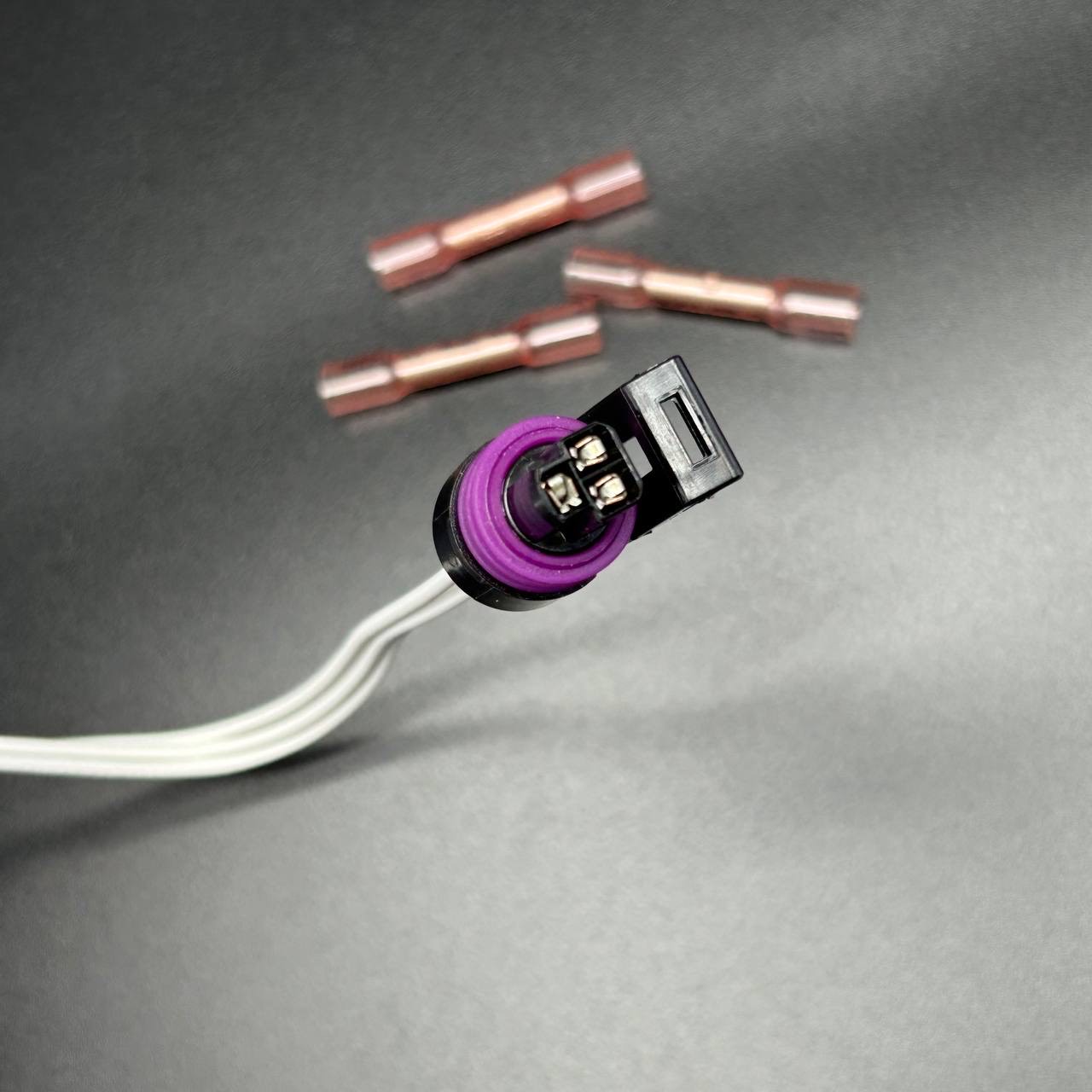 картинка Разъём электропроводки пластиковый KT-3 PIN PKRD RND (Quicksilver)