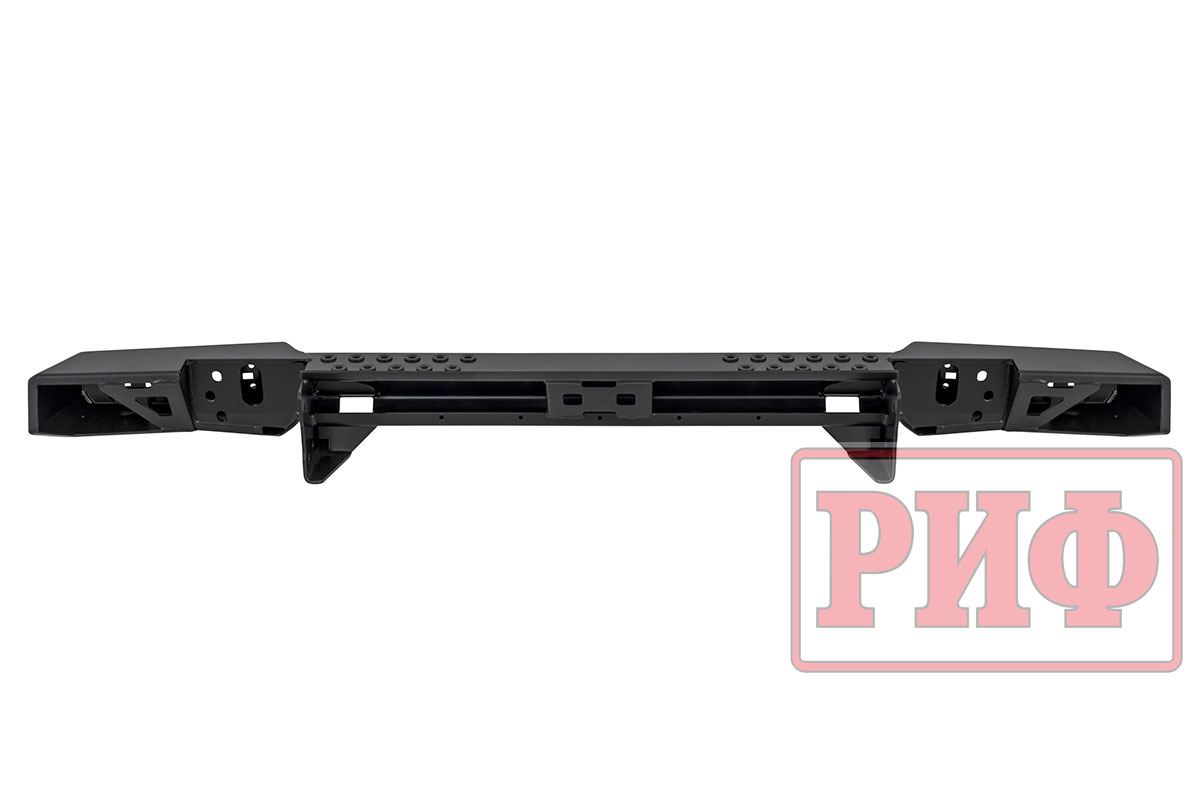 картинка Бампер задний РИФ УАЗ Хантер с фонарями боди 65мм