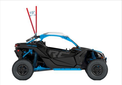 картинка Держатель флагштока для CAN-AM Maverick X3 2017-