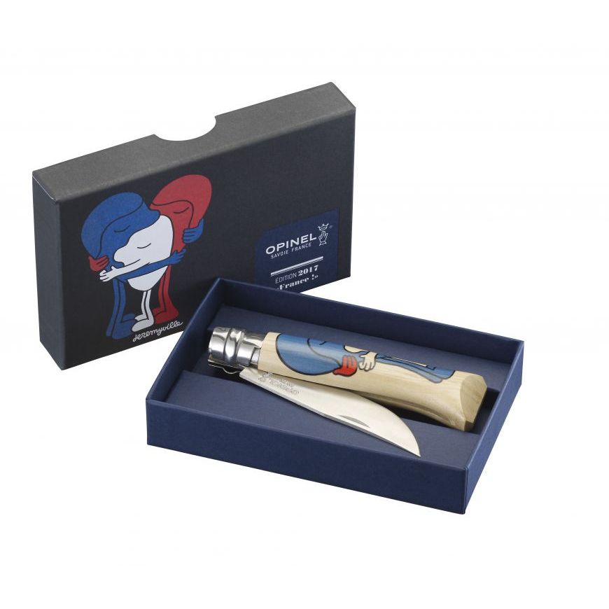 картинка Нож Opinel №8, Edition France by Jeremyville, 002156