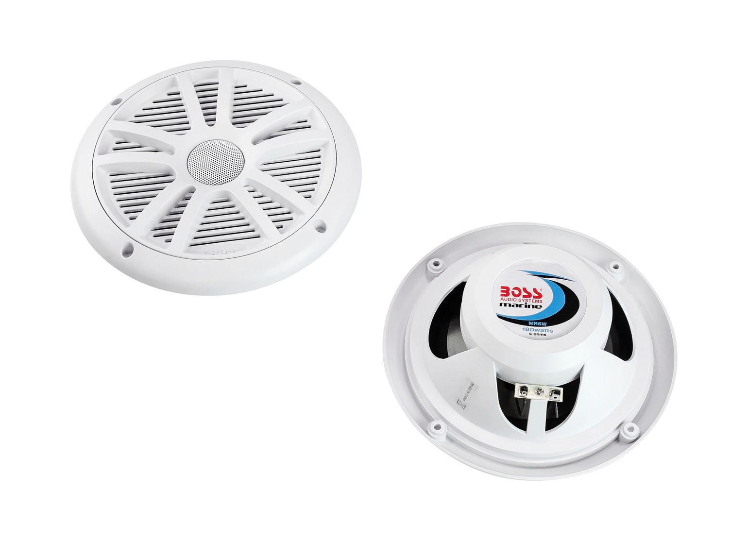 Морская акустика 1DIN BOSS MCK500WB.6 (комплект2)