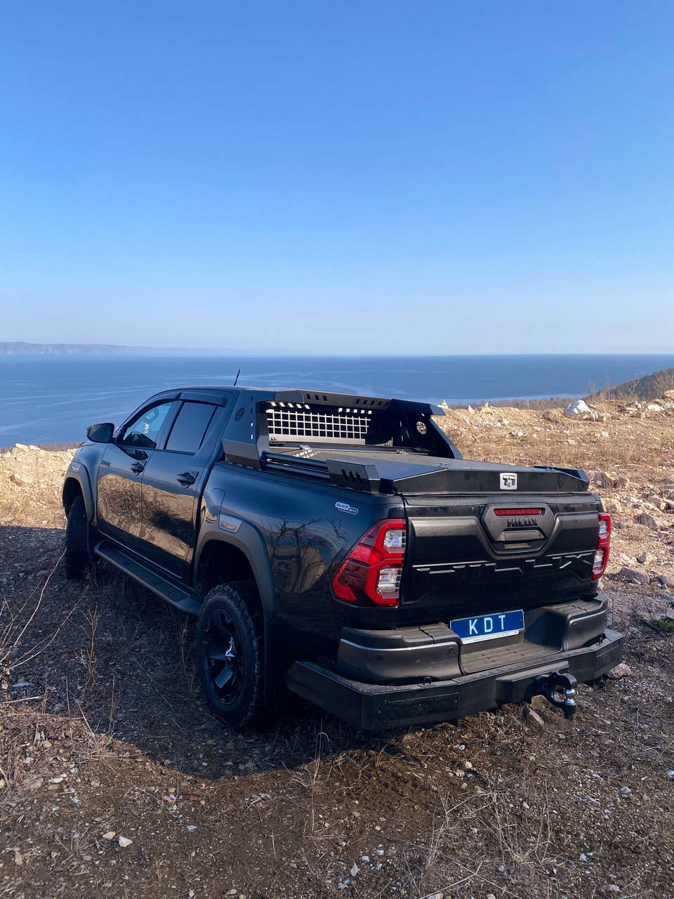 картинка Дуга многофункциональная алюминиевая - Toyota Hilux 15061L(2)