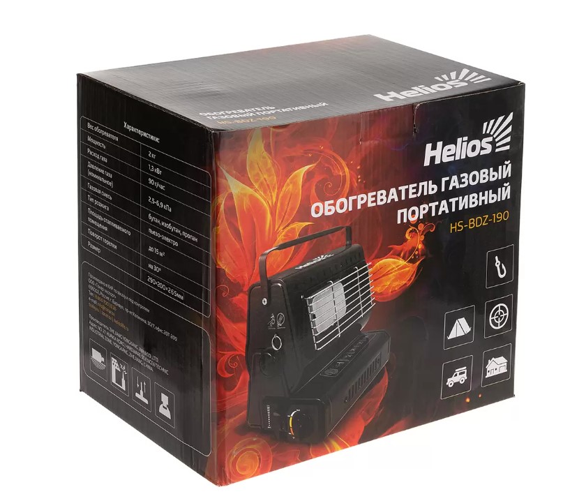 картинка Обогреватель газовый Helios