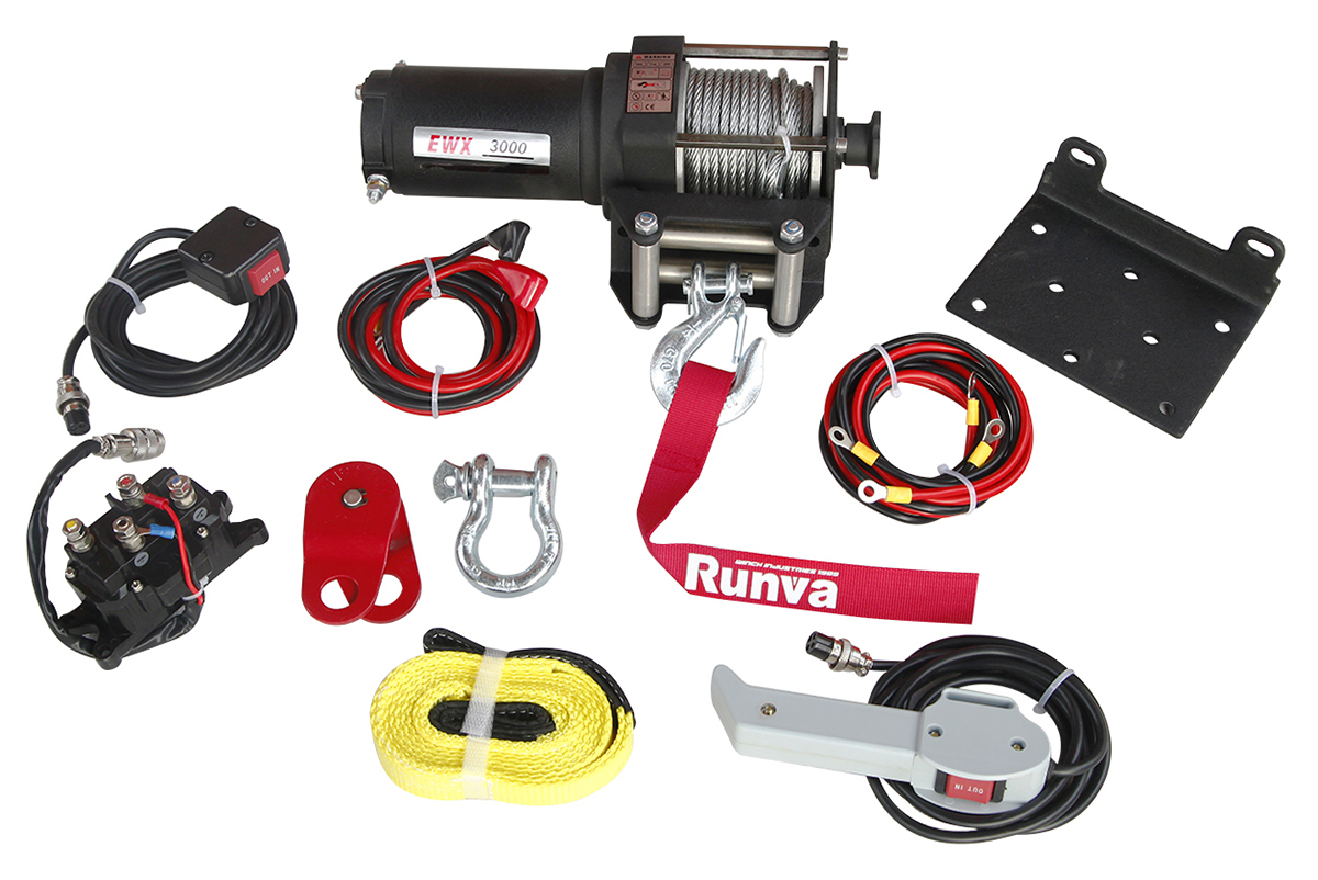 картинка Лебедка Runva 3000A lbs, 12В 1361кг
