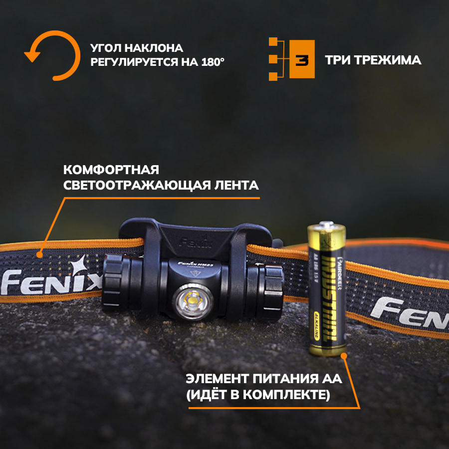 картинка Налобный фонарь Fenix HM23SE Cree LED Limited Edition
