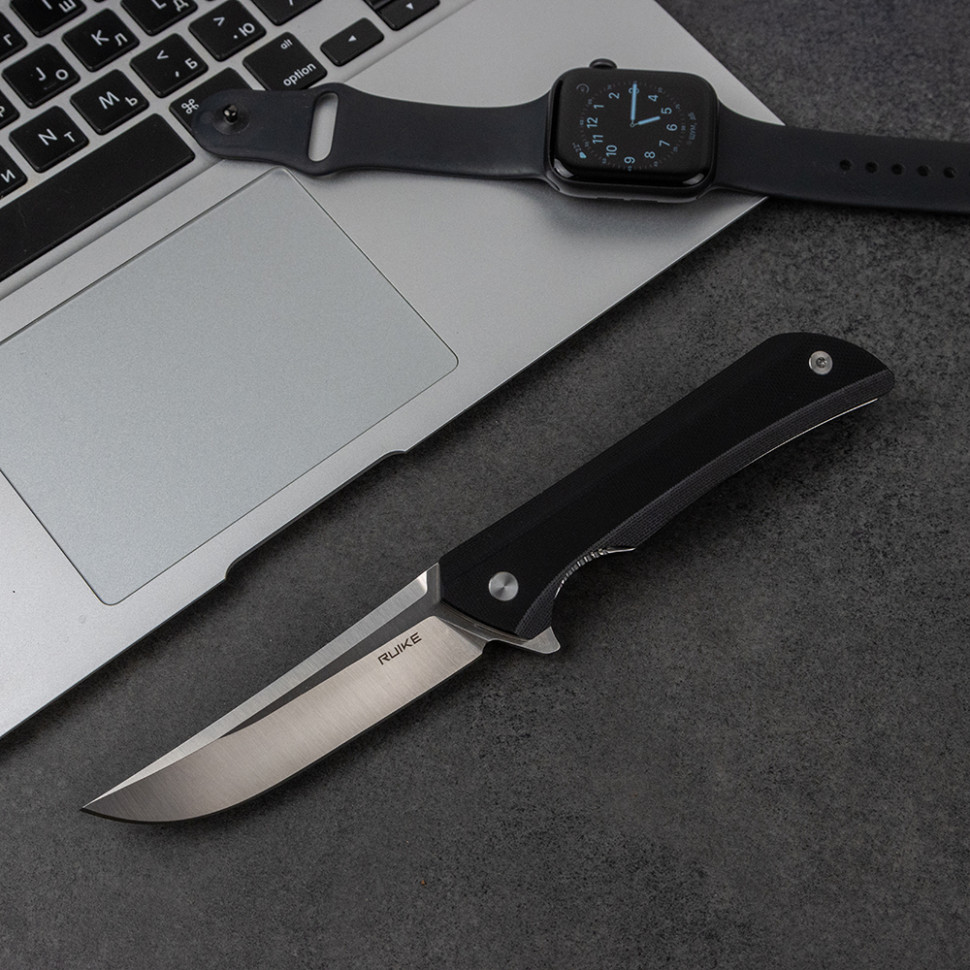 картинка Нож Ruike Hussar P121 черный