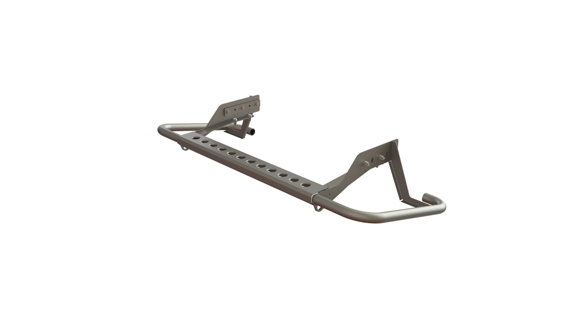 картинка Бампер силовой задний Mitsubishi L200 2019+ ОБЛЕГЧЕННЫЙ