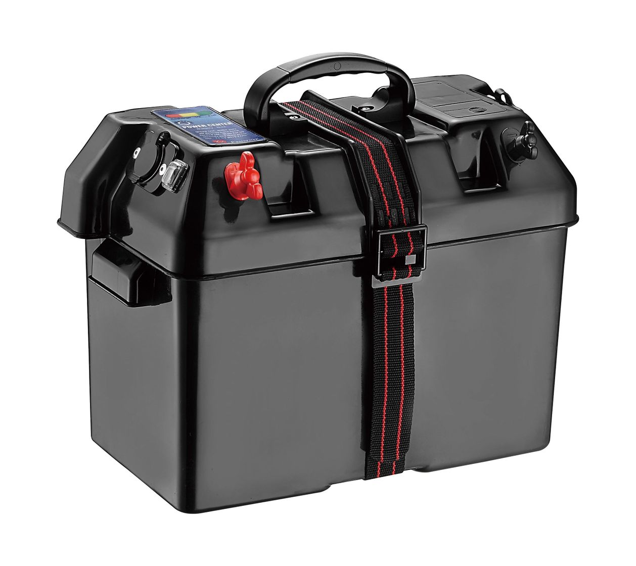 картинка Ящик для АКБ 343х194х229 мм c USB зарядкой