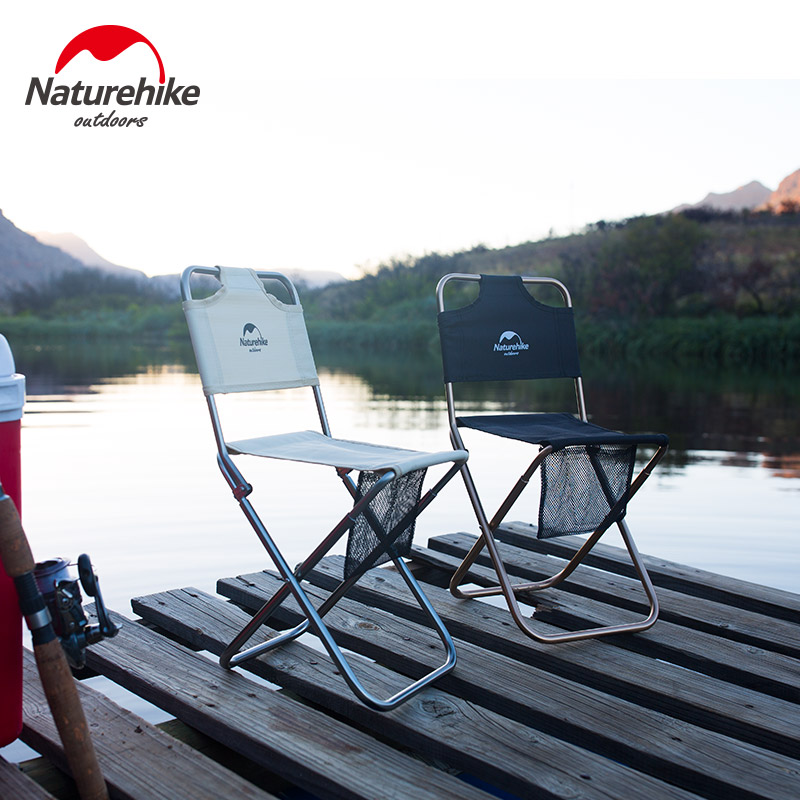картинка Кресло туристическое Naturehike MZ01, складное, черное