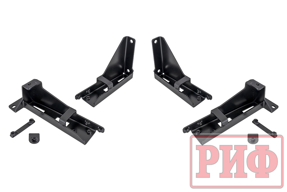 картинка Пороги силовые РИФ Mitsubishi Pajero Sport III 2015+