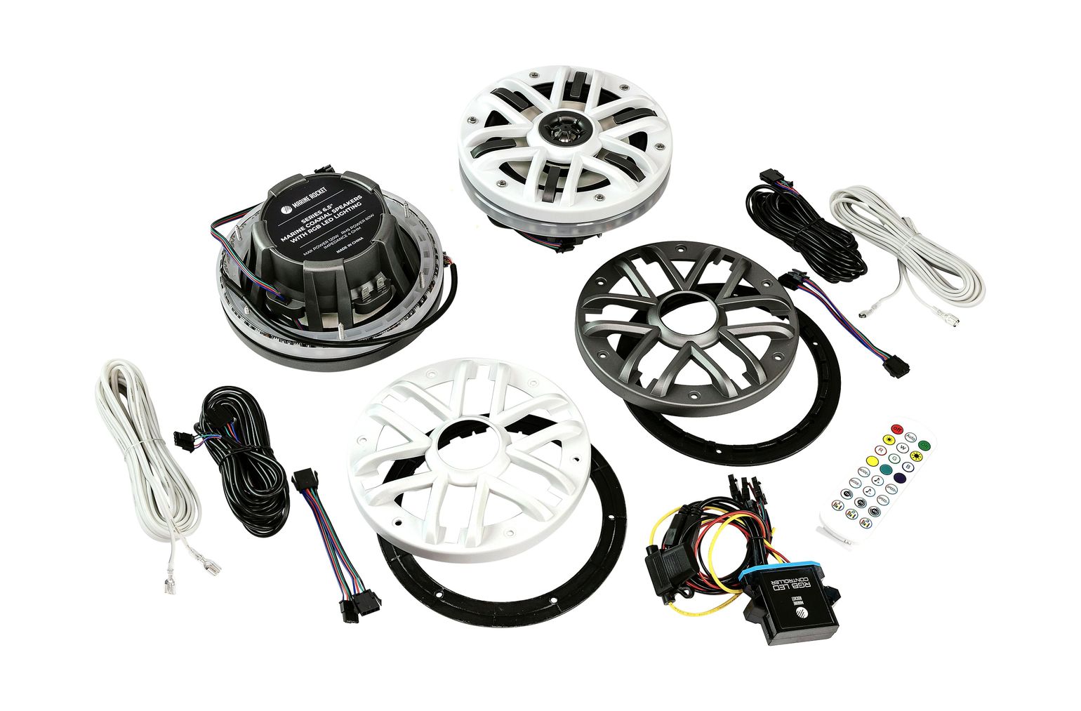 картинка Морская аудиосистема MRH-833S, M165MR (2 компл), Marine Rocket