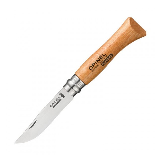 картинка Нож Opinel №6, углеродистая сталь, рукоять из дерева бука