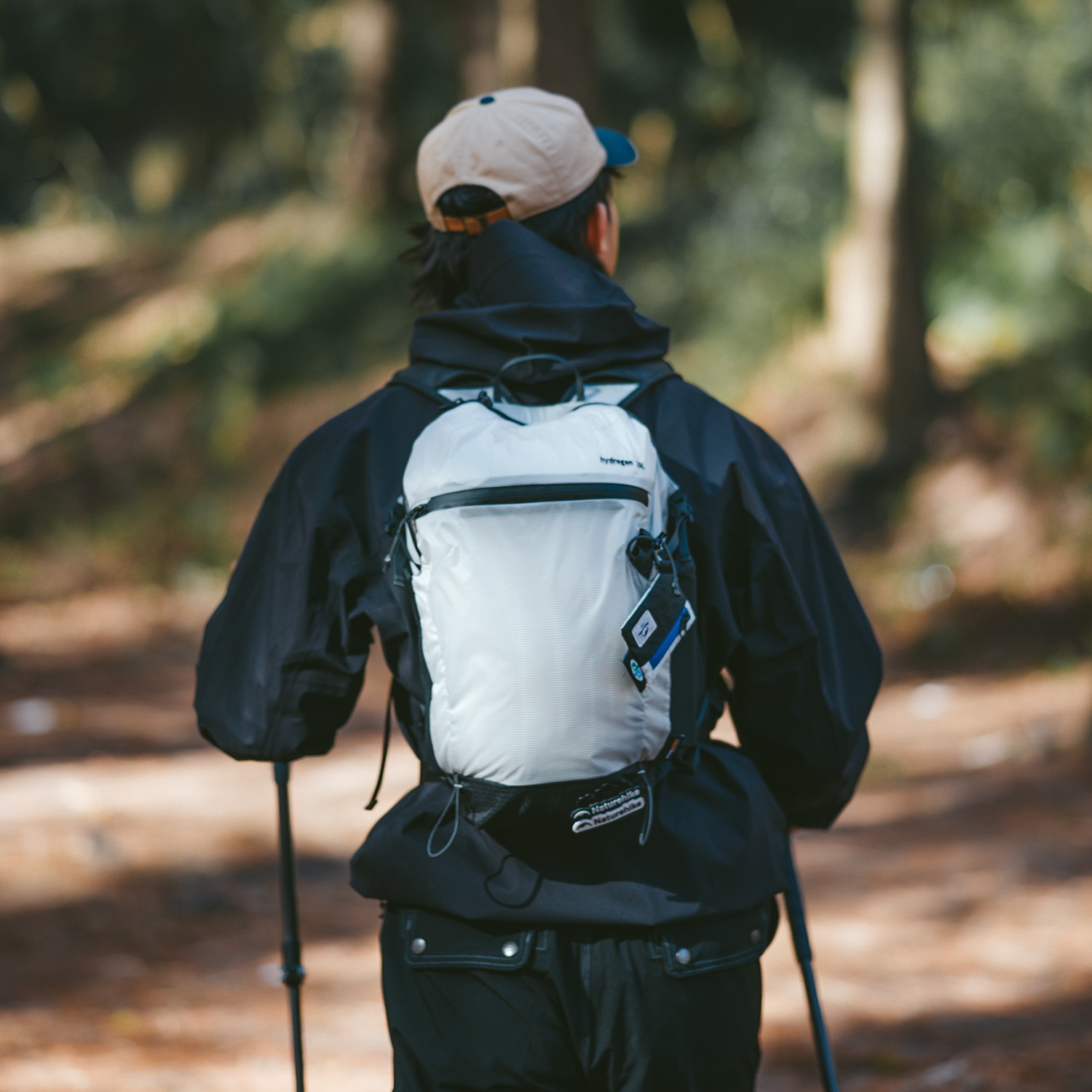 Рюкзак туристический Naturehike Hydrogen 15 л, белый