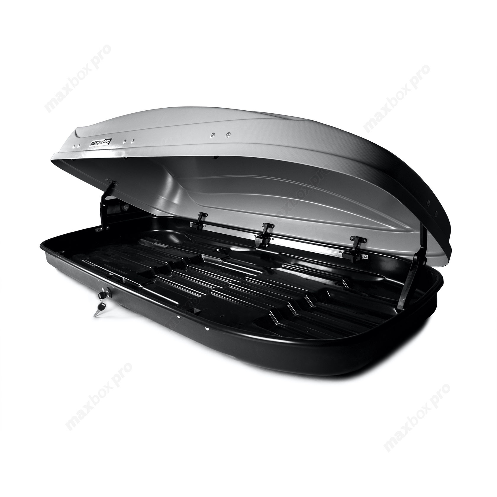Автобокс MaxBox PRO 520 (большой) карбон серый