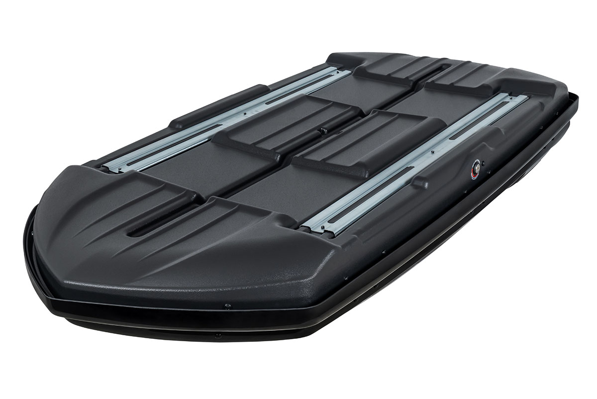 картинка Бокс автомобильный на крышу Pentair COBRA 390L черный глянец, двусторонний