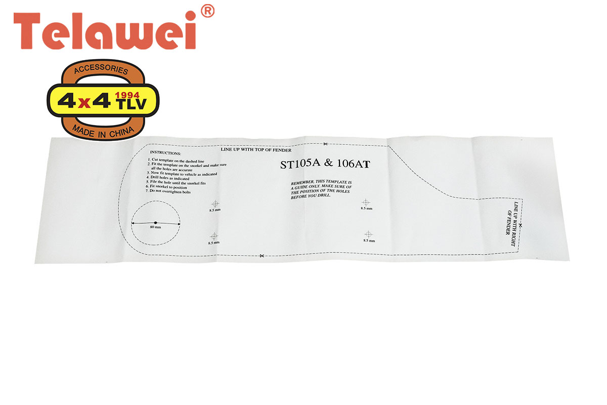 картинка Шноркель Toyota 4Runner V6 3V-ZE (бензин)