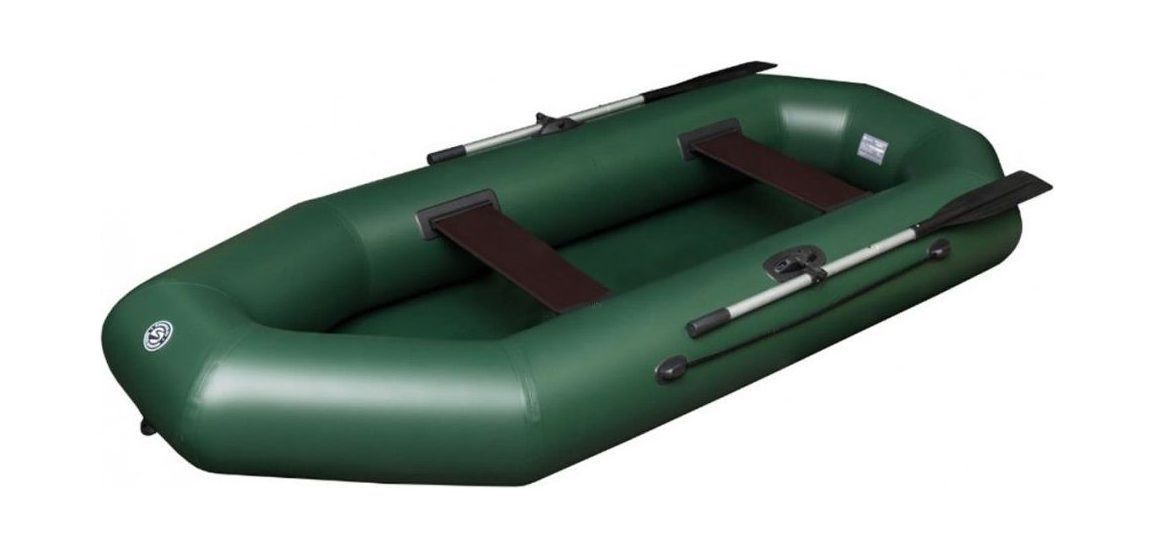 картинка Надувная лодка ПВХ Skiff 280, зеленый, SibRiver