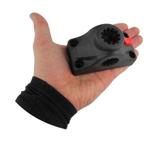 картинка Крепление держателя спиннинга универсальное черное