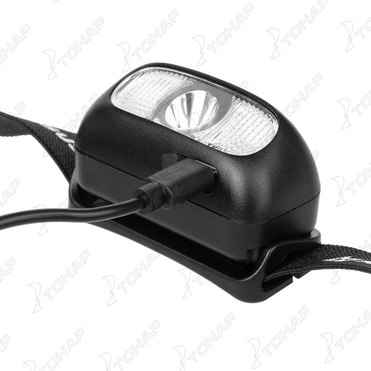 картинка Фонарь налобный NISUS 200 LM, IP44, USB