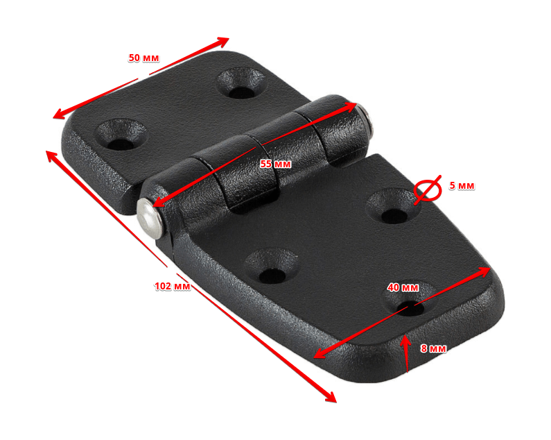 картинка Петля пластиковая 100х50х15,5 мм