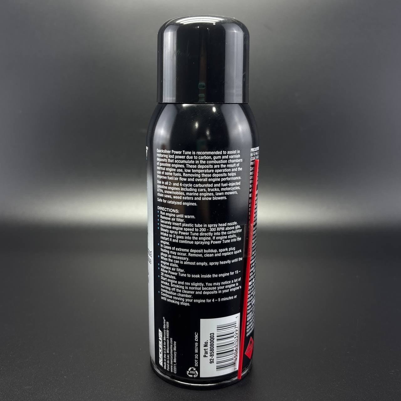 картинка Спрей-очиститель двигателя 340 г Power Tune (12OZ@6) Quicksilver