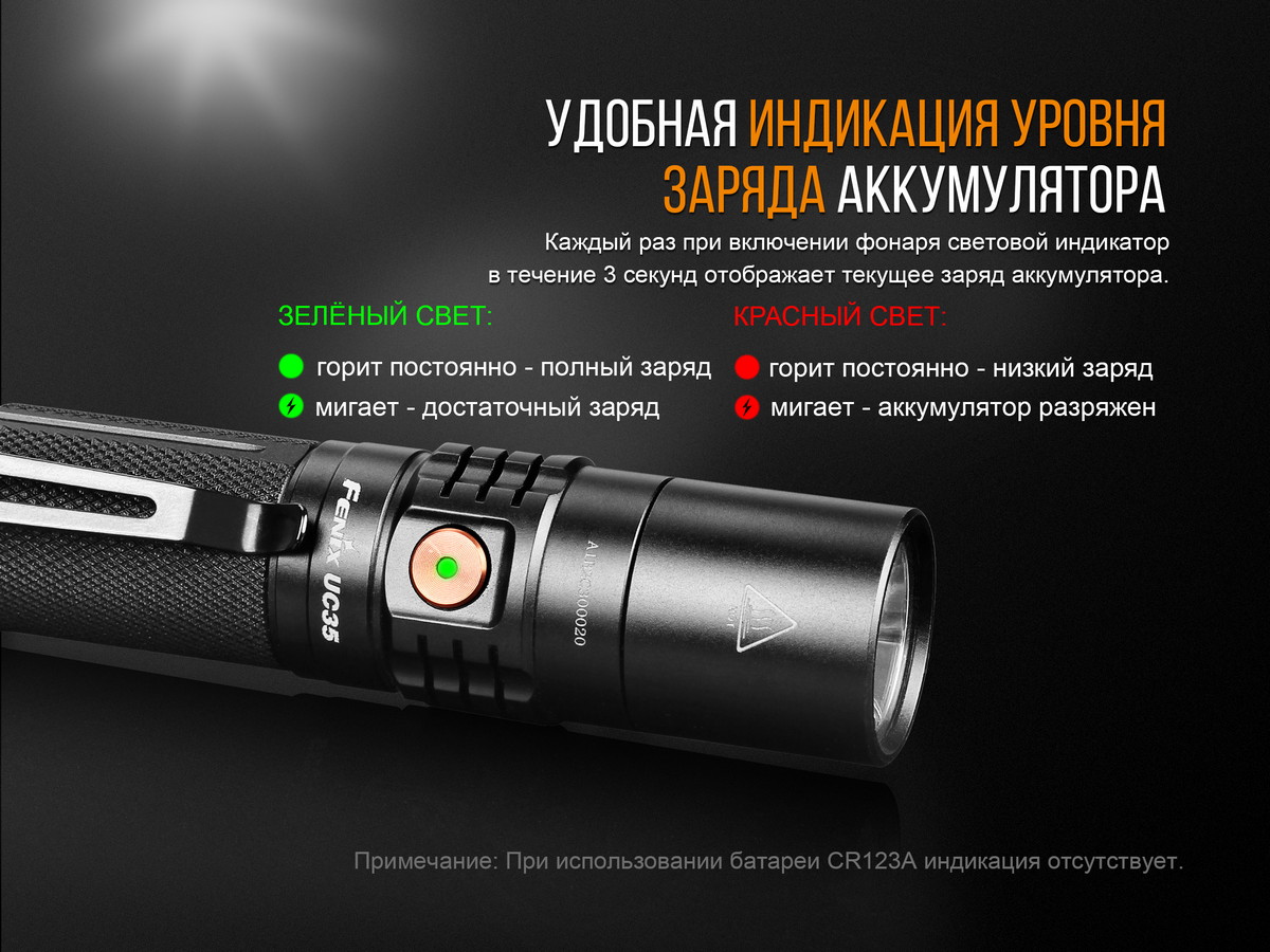 картинка Фонарь Fenix UC35 V2.0