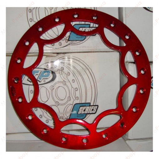 картинка Кольцо Бэдлока RINGT72-14RED