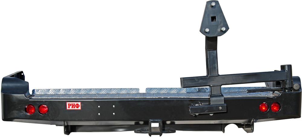 картинка Бампер задний РИФ с фаркопом и калиткой TLC 105