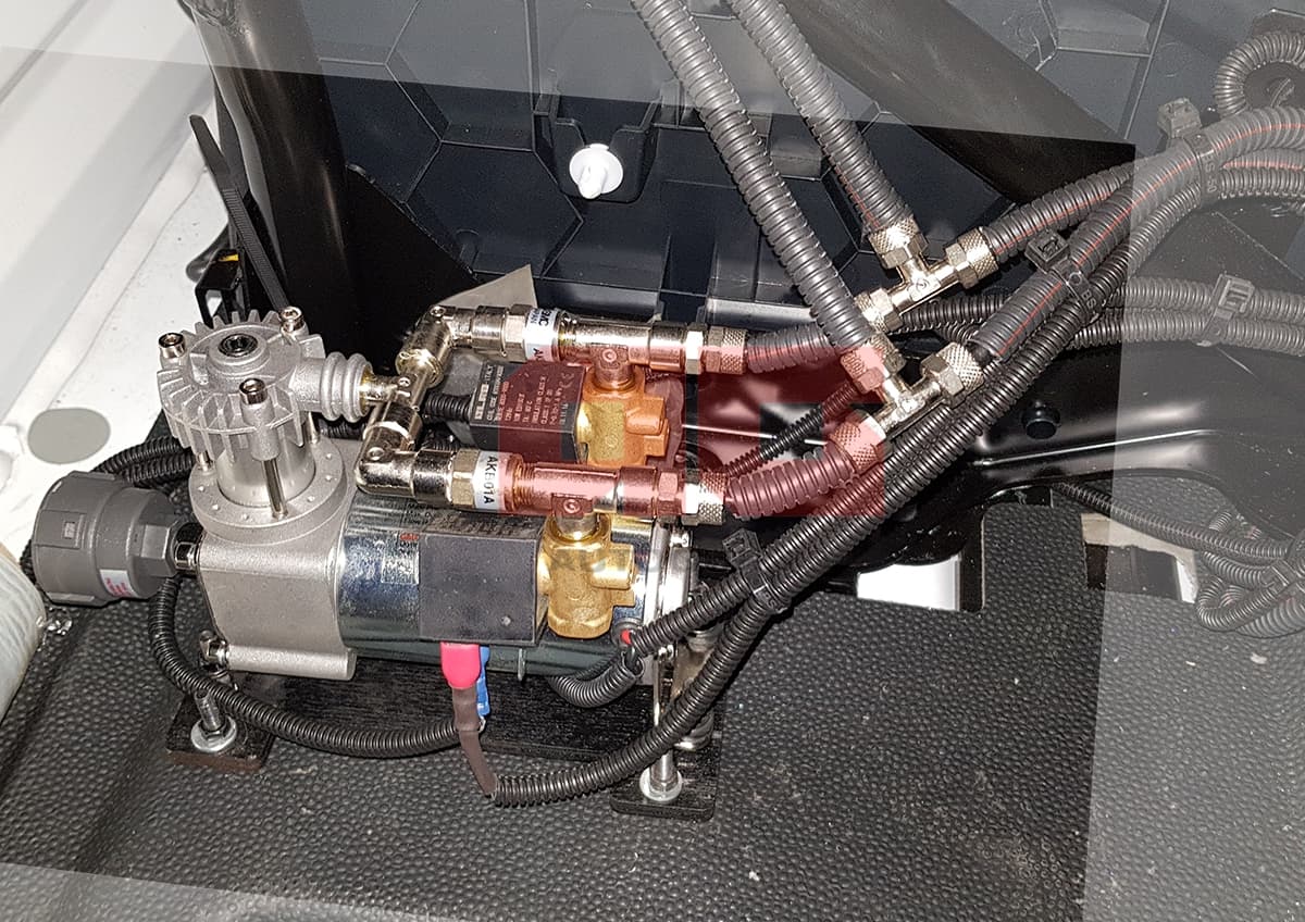 картинка Система управления пневмоподвеской на 2 контура 2.Econom