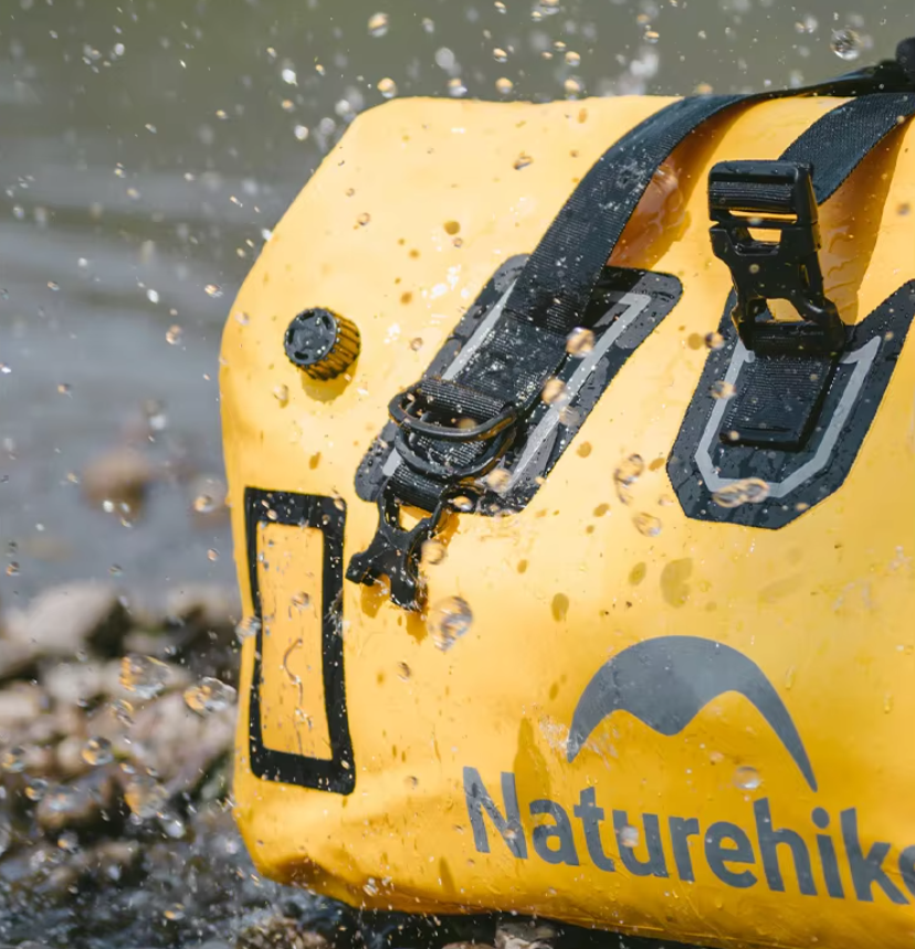 картинка Гермосумка Naturehike 60 л ПВХ (желтая)