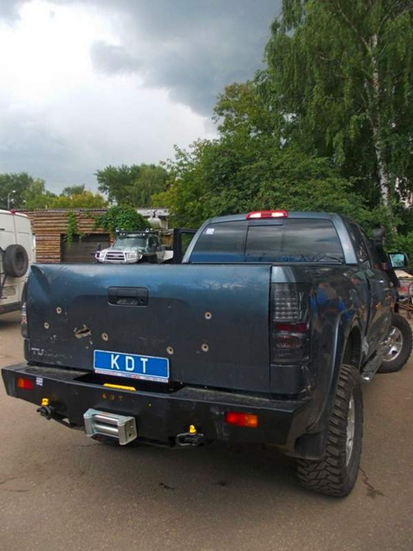 картинка Бампер задний KDT для Toyota Tundra