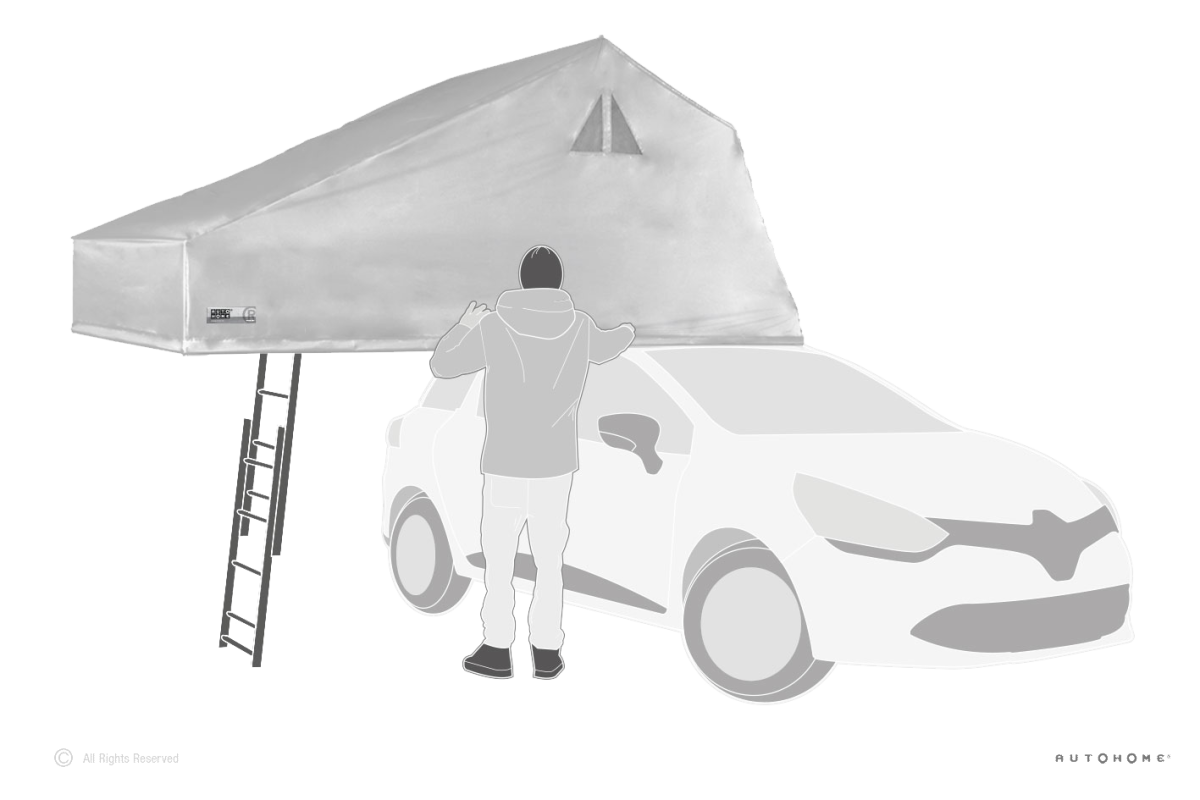 картинка Тент внешний для автопалатки AUTOHOME OVERZONE SMALL STANDARD