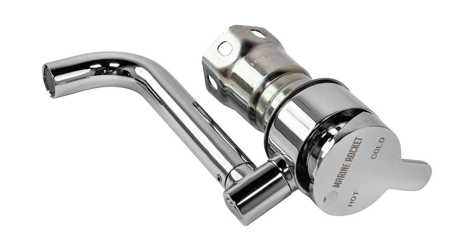 картинка Кран складной, горячая и холодная вода, Marine Rocket