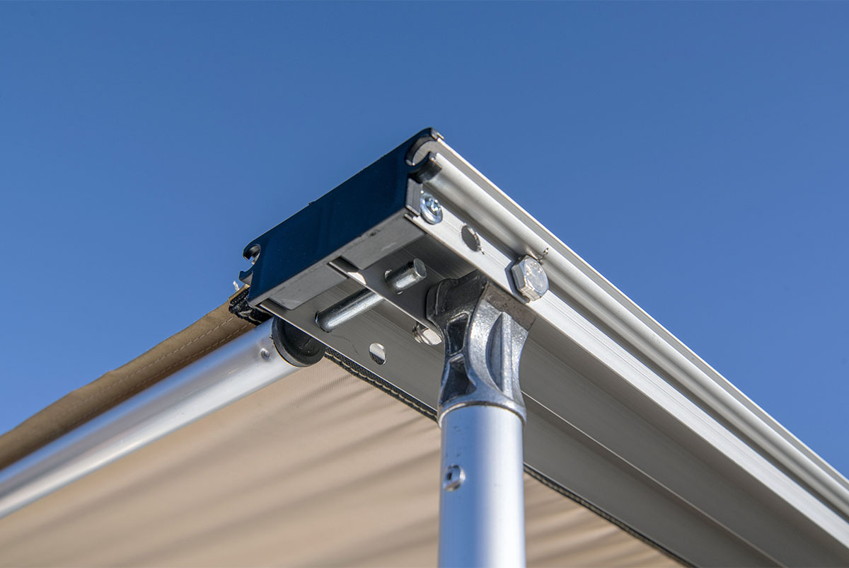 картинка Палатка с автомобильным тентом-маркизой, солнцезащитная РИФ  2х2 м 