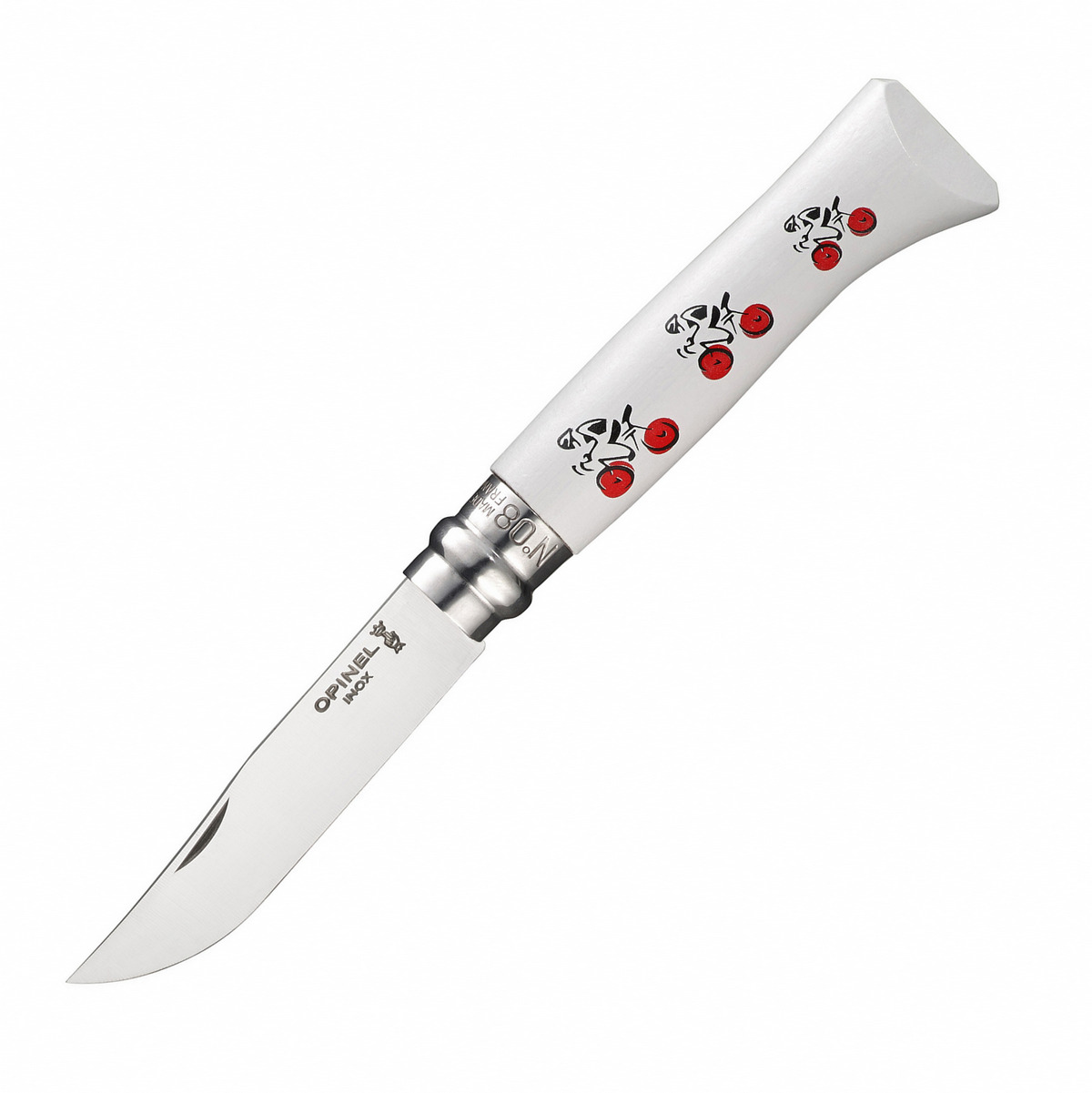 картинка Нож Opinel №8, Tour de France - Polka dot jersey