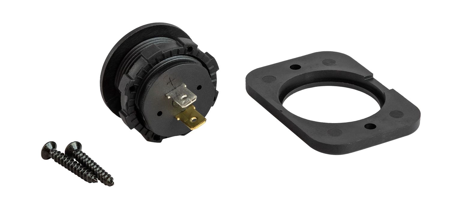 картинка Вольтметр цифровой на панели 5-30 В