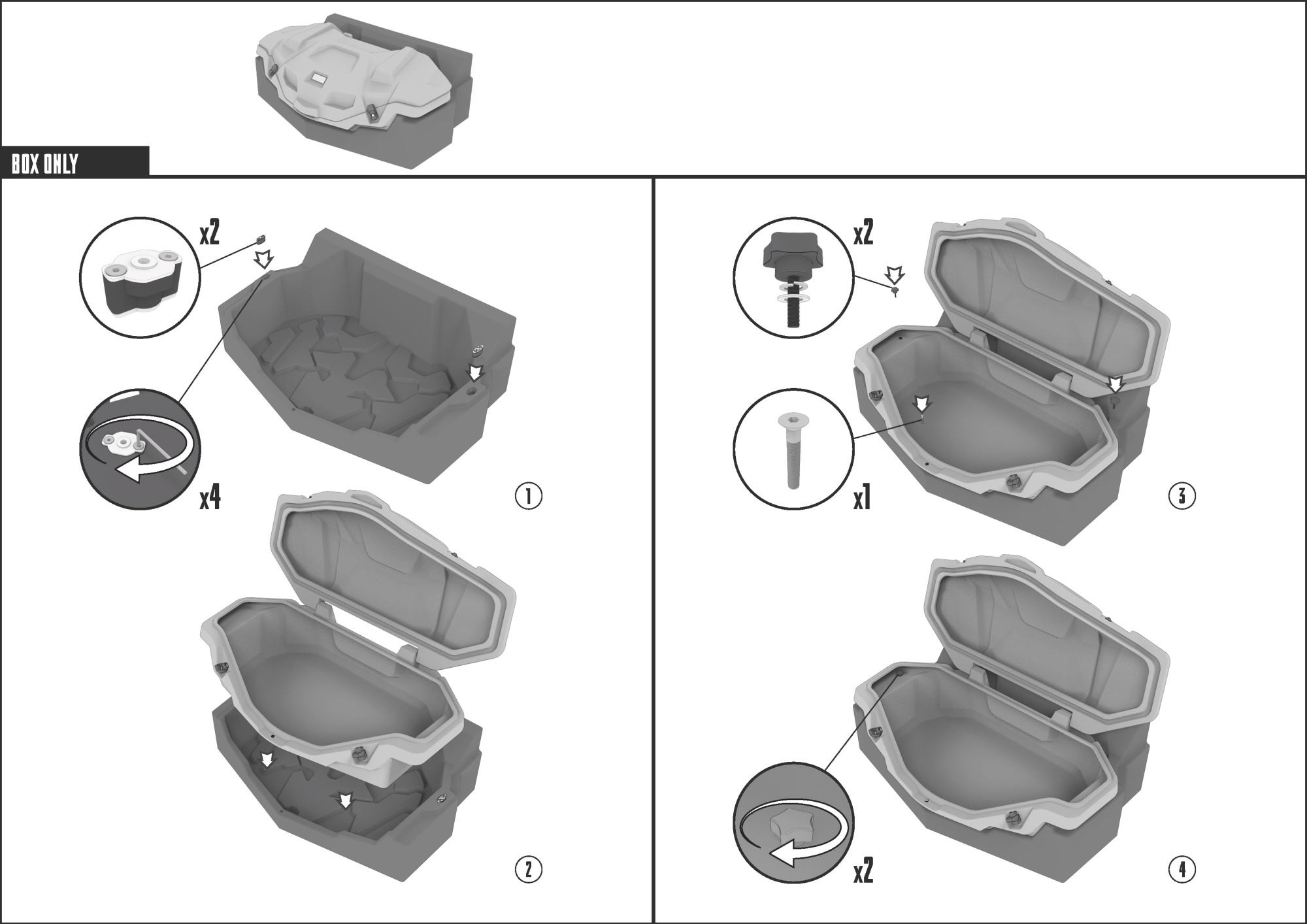 картинка Кофр для BRP Can-Am Sport Trail