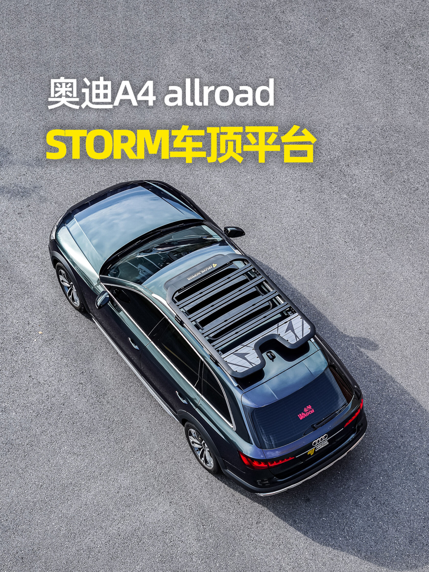 Багажник экспедиционный STORM для Audi A4 Allroad (2019-2024)