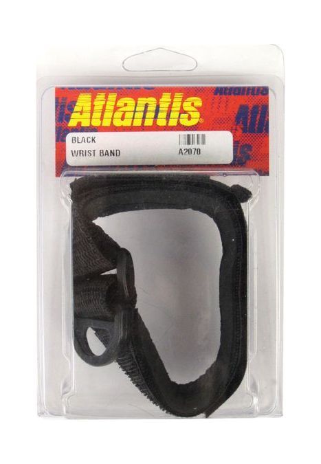 картинка Ремешок для чеки вм Atlantis, черный