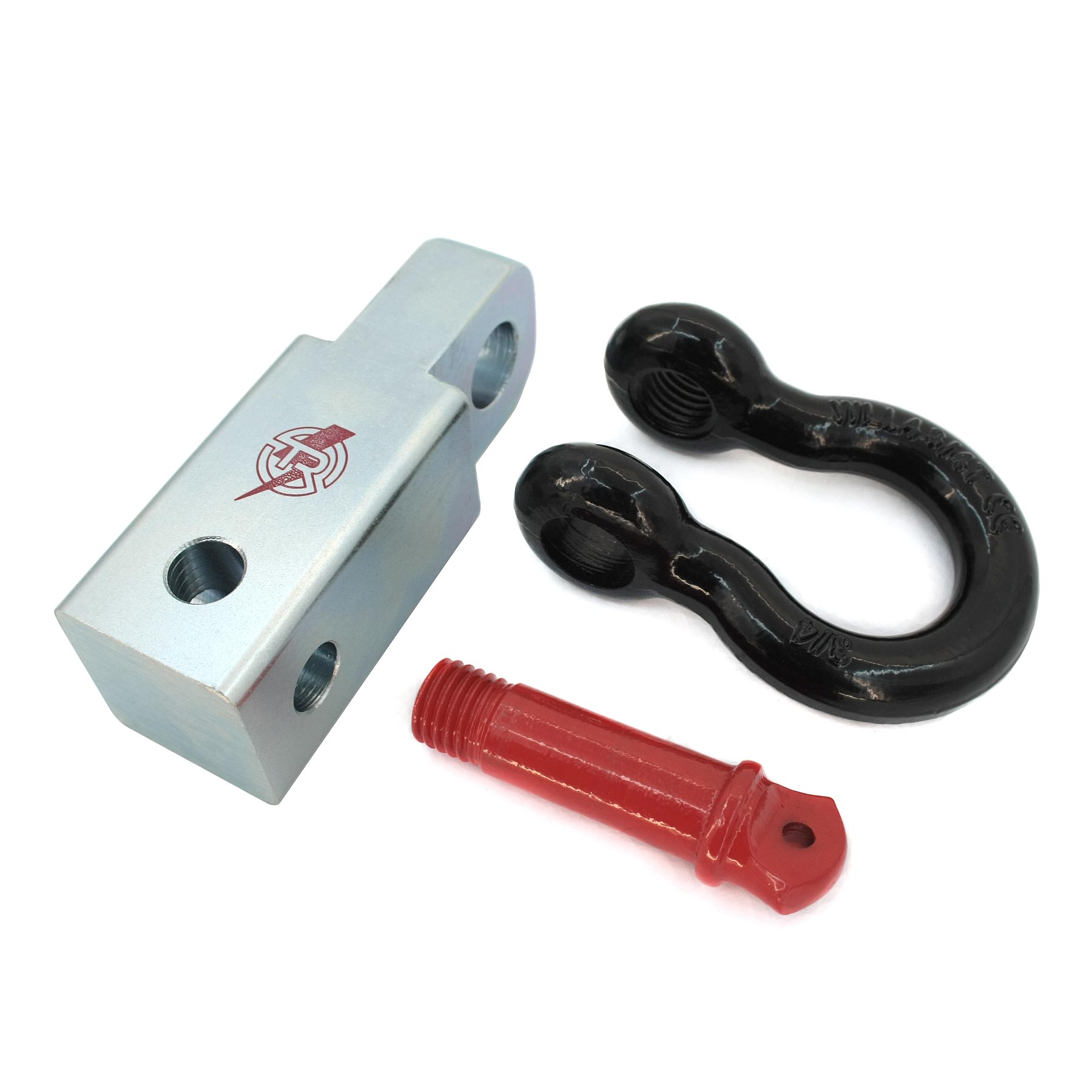 картинка Переходник буксировочный в квадрат с шаклом TR хром